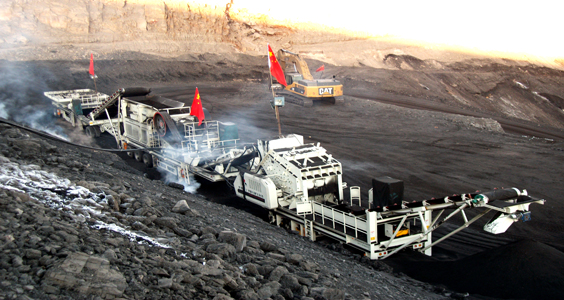 移動破碎站在露天煤礦的嘗試應用